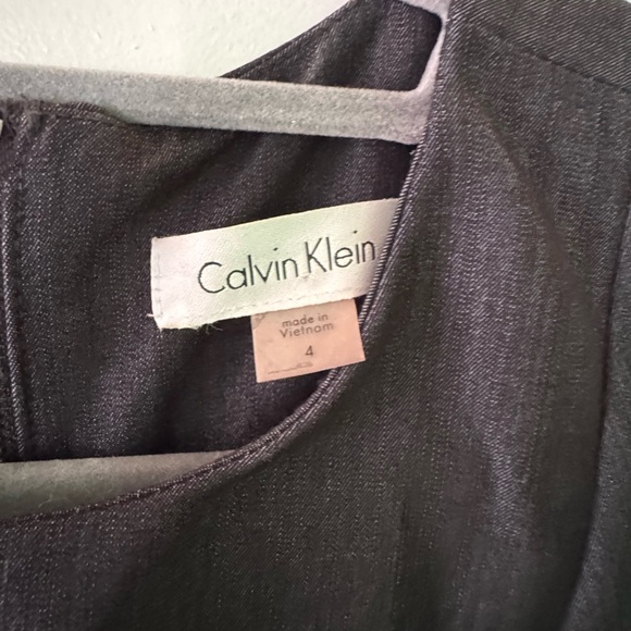 Calvin Klein Black Sleeveless Dress Womens size 4 - Picture 2 of 3